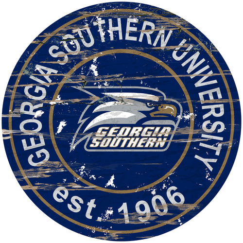 Wholesale C0659-circle with logo / C0659-Georgia Southern