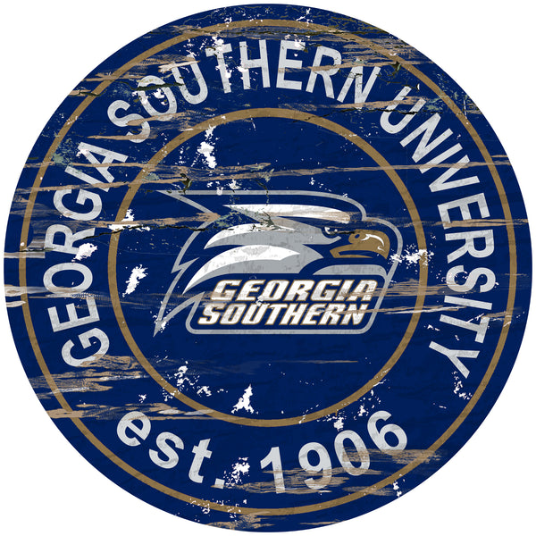 Wholesale C0659-circle with logo / C0659-Georgia Southern