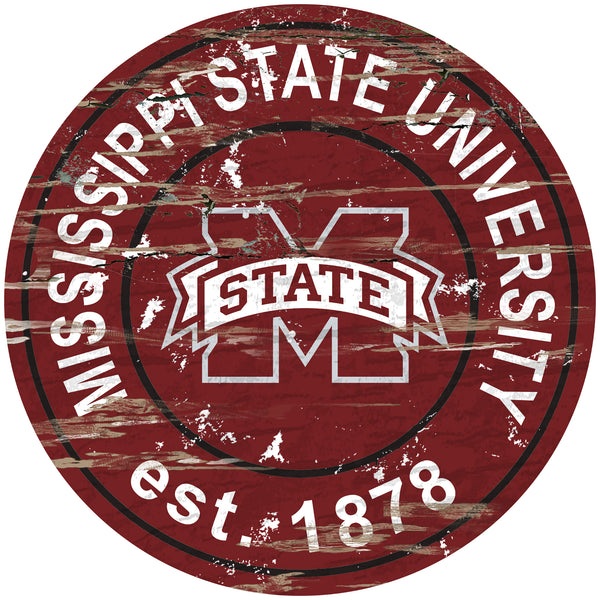 Wholesale C0659-circle with logo / C0659-Miss State