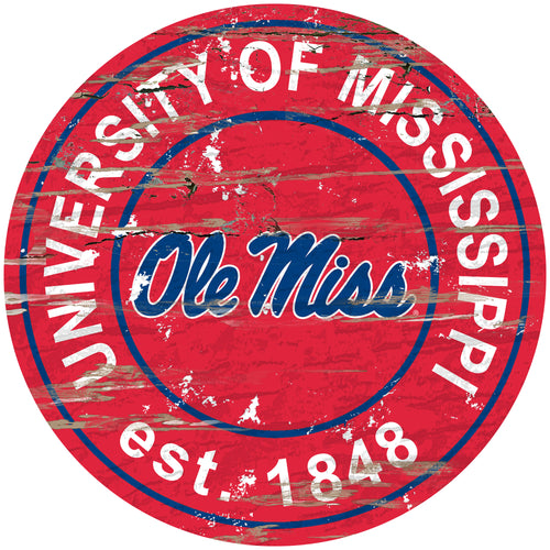 Wholesale C0659-circle with logo / C0659-Ole Miss