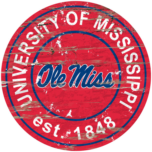 Wholesale C0659-circle with logo / C0659-Ole Miss