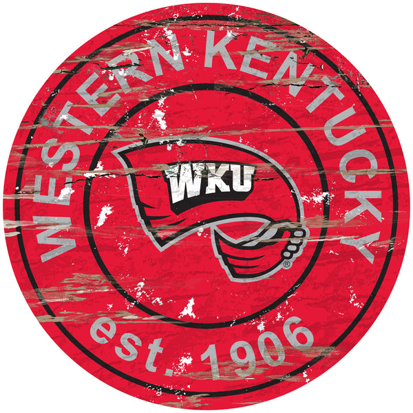 Wholesale C0659-circle with logo / C0659-Western Kentucky