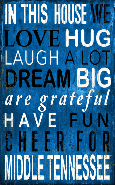 Wholesale C0725-In This House 11x19 (Khols Resize) / C0725-Middle Tennessee