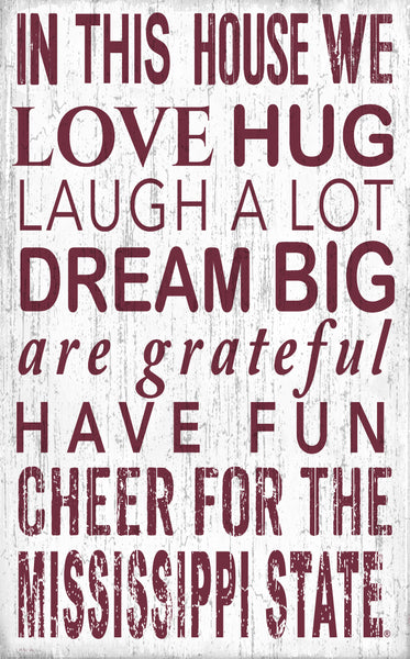 Wholesale C0725-In This House 11x19 (Khols Resize) / C0725-Miss State Away Colors