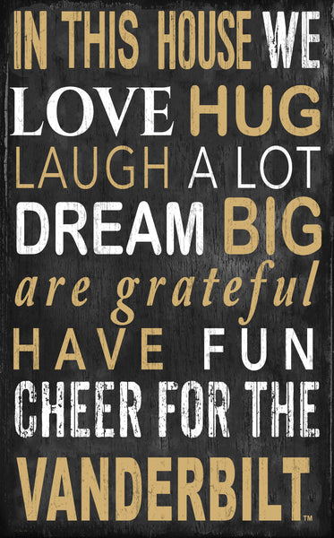 Wholesale C0725-In This House 11x19 / C0725-Vanderbilt