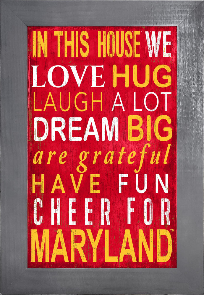 Wholesale C0725f-In This House 11x19 / C0725f-Maryland