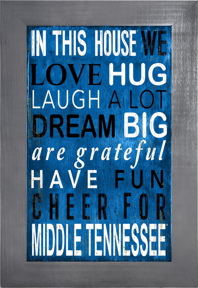 Wholesale C0725f-In This House 11x19 / C0725f-Middle Tennessee