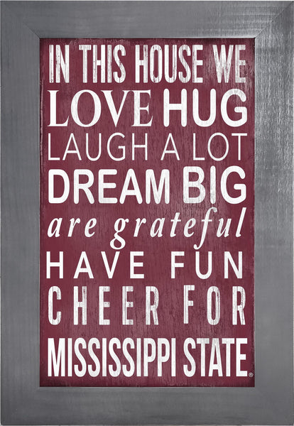 Wholesale C0725f-In This House 11x19 / C0725f-Miss State