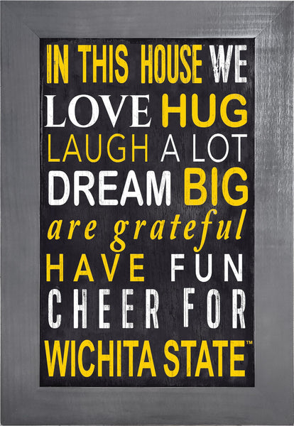Wholesale C0725f-In This House 11x19 / C0725f-Wichita State
