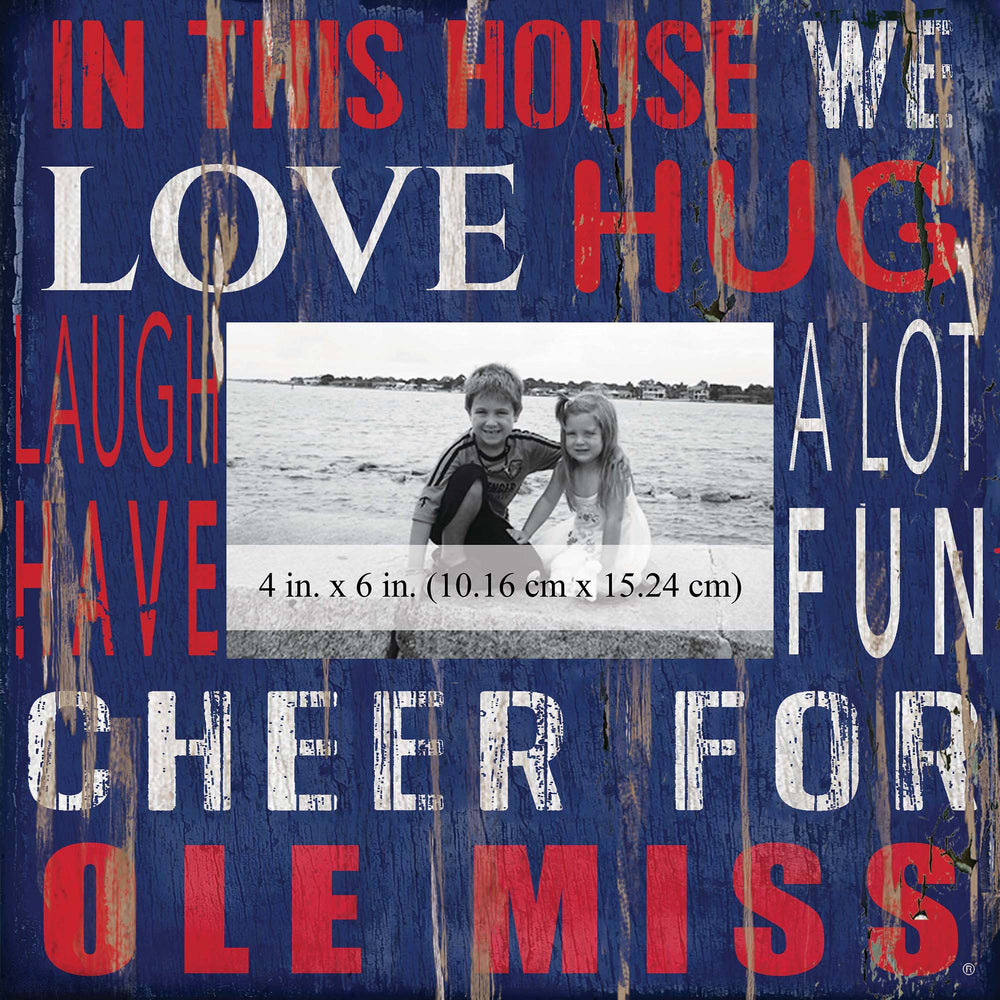 Wholesale C0734-In This House Frame / C0734-Ole Miss
