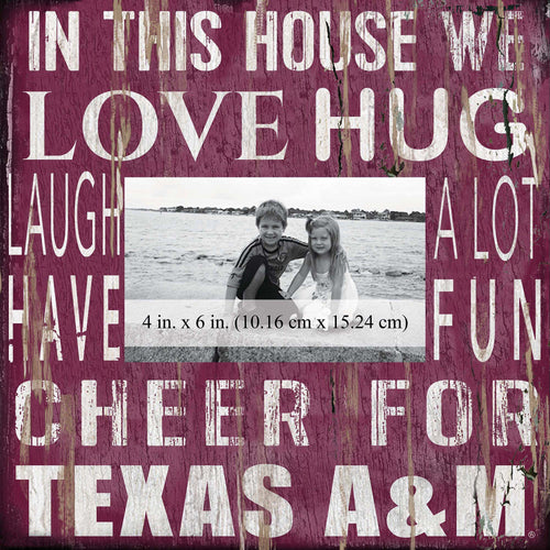 Wholesale C0734-In This House Frame / C0734-Texas A&M