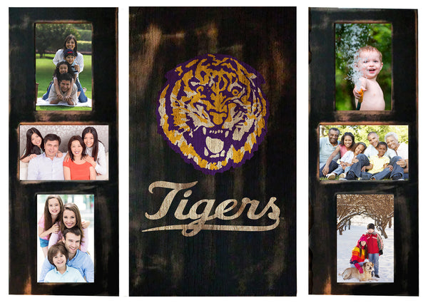 Wholesale C0737-Throwback Logo 3pc Frame / C0737-LSU