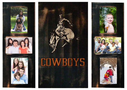 Wholesale C0737-Throwback Logo 3pc Frame / C0737-Oklahoma State