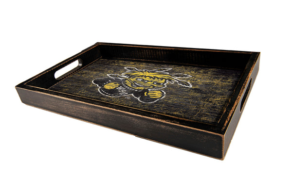 Wholesale C0764-Distressed Media Organizer w color / C0760-Wichita State