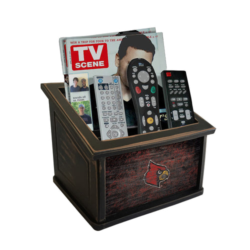 Wholesale C0764-Distressed Media Organizer w color / C0764-Louisville