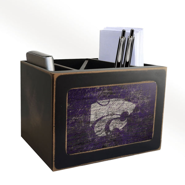 Wholesale C0767-Distressed Desktop Organizers w color / C0767-Kansas State