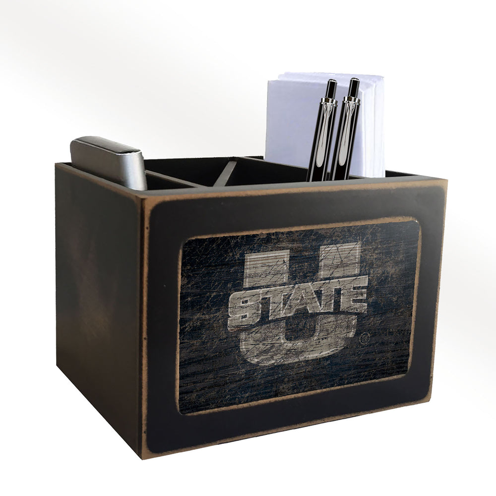 Wholesale C0767-Distressed Desktop Organizers w color / C0767-Utah State
