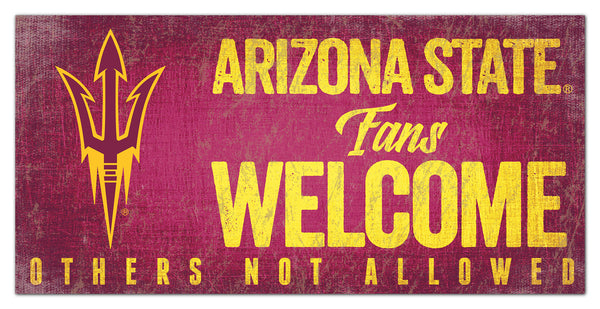 Wholesale C0847-Fans Welcome 6x12 / C0847-Arizona State