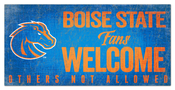 Wholesale C0847-Fans Welcome 6x12 / C0847-Boise State