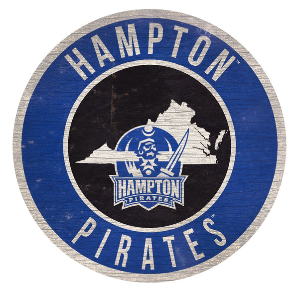 Wholesale C0866-12 inch Circle with State / C0866-Hampton