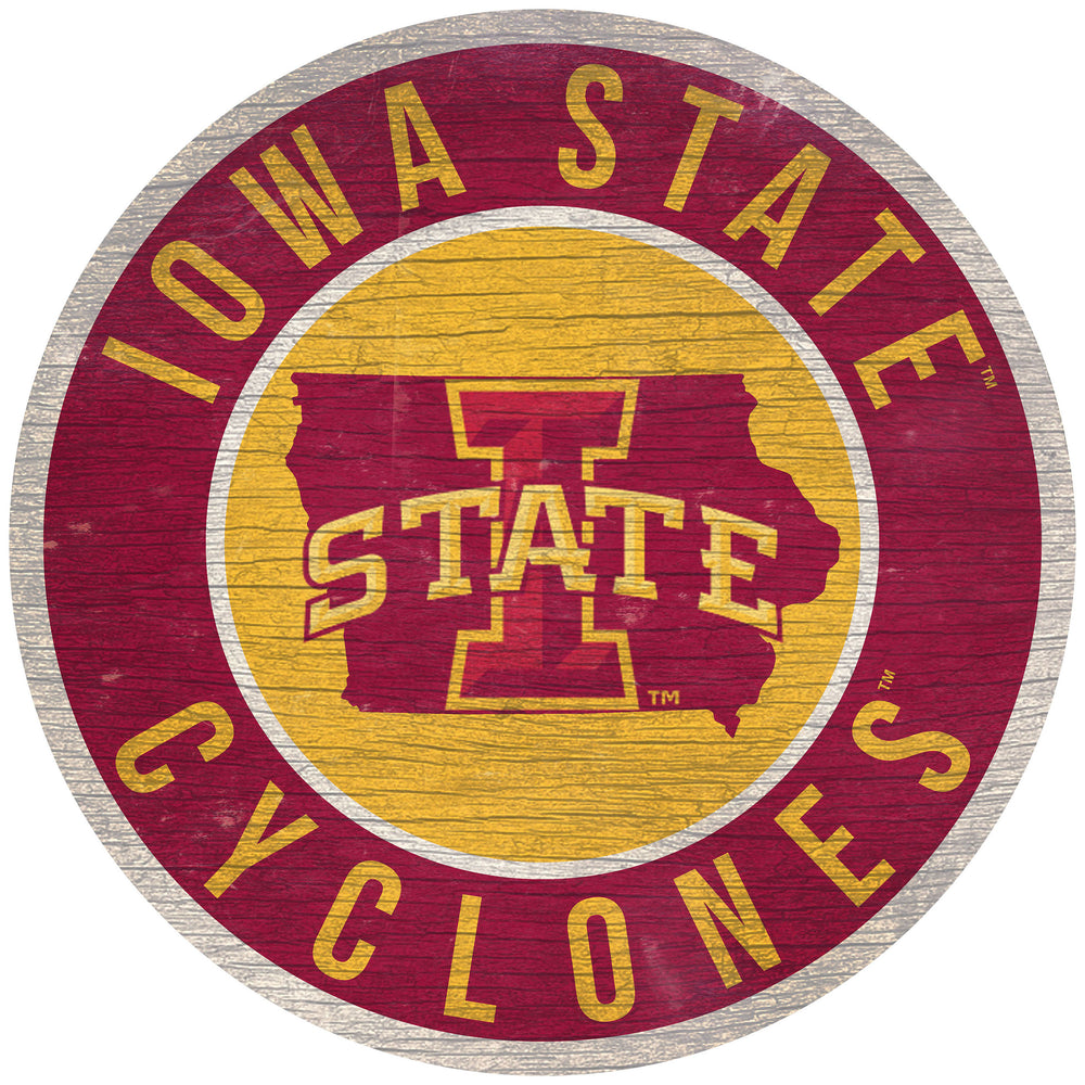 Wholesale C0866-12 inch Circle with State / C0866-Iowa State