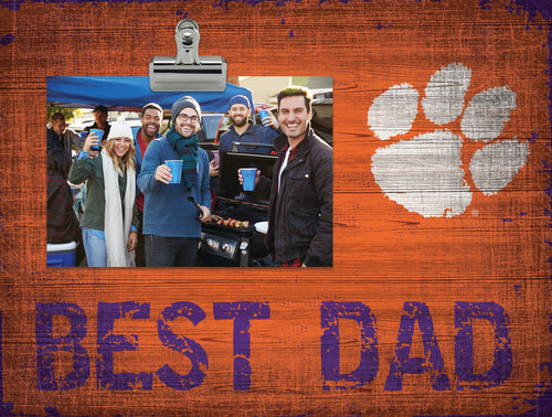 Wholesale C0893-Best Dad Clip Frame / C0893-Clemson