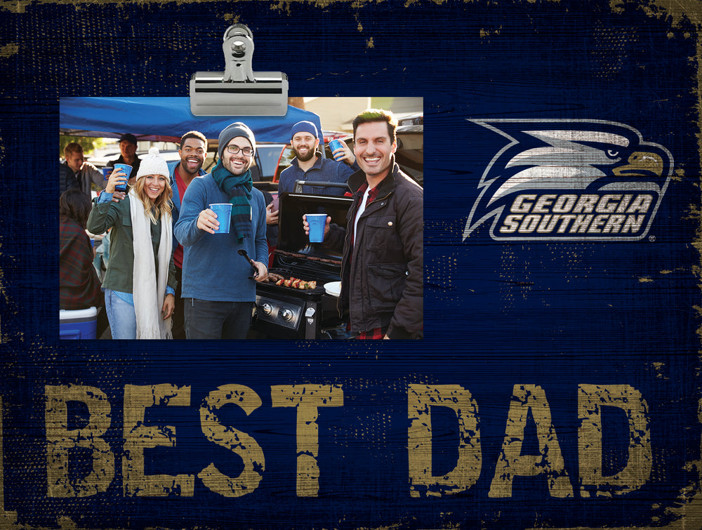 Wholesale C0893-Best Dad Clip Frame / C0893-Georgia Southern