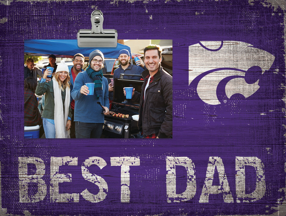 Wholesale C0893-Best Dad Clip Frame / C0893-Kansas State