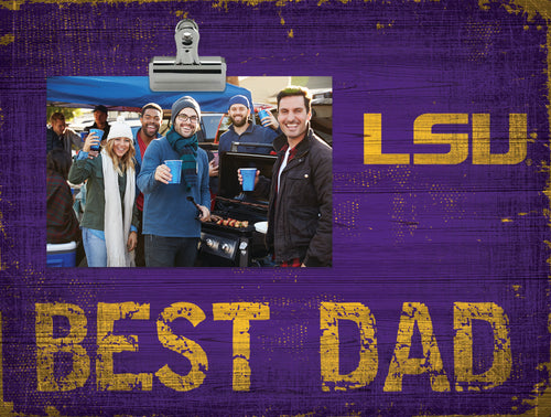 Wholesale C0893-Best Dad Clip Frame / C0893-LSU