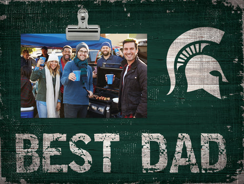 Wholesale C0893-Best Dad Clip Frame / C0893-Michigan State