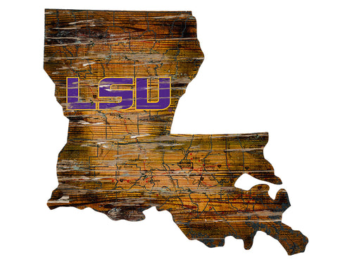 Wholesale C0894-Road Map Mini State / C0894-LSU