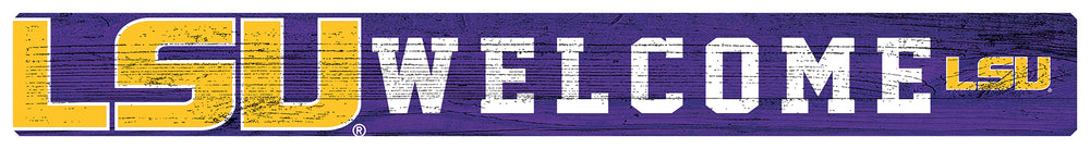 Wholesale C0909-Welcom Strip Sign 1.5x16 / C0909-LSU