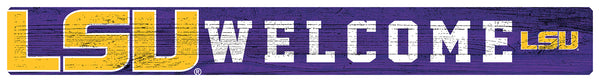 Wholesale C0909-Welcom Strip Sign 1.5x16 / C0909-LSU