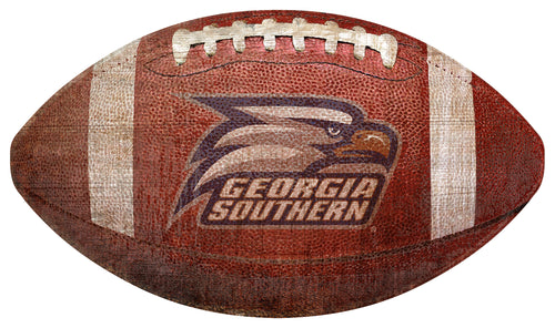 Wholesale C0911-Distressed Football / C0911-Georgia Southern