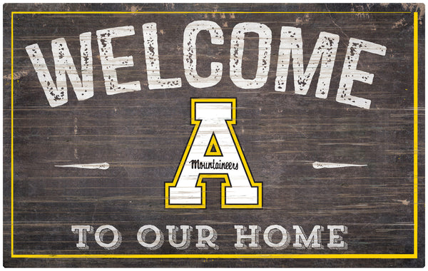 Wholesale C0913-11x19 inch Welcome Sign (Khols Resize) / C0913-Appalachian State