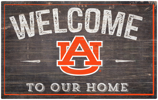 Wholesale C0913-11x19 inch Welcome Sign (Khols Resize) / C0913-Auburn