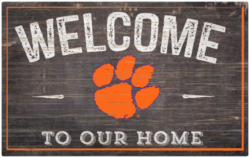 Wholesale C0913-11x19 inch Welcome Sign (Khols Resize) / C0913-Clemson
