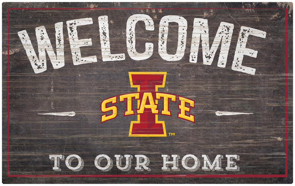 Wholesale C0913-11x19 inch Welcome Sign (Khols Resize) / C0913-Iowa State