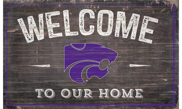 Wholesale C0913 - Welcome 11x19 / C0913-Kansas State