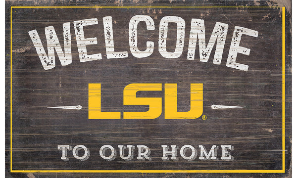 Wholesale C0913 - Welcome 11x19 / C0913-LSU