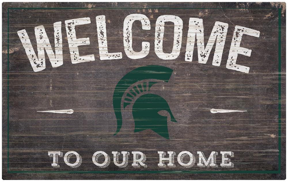 Wholesale C0913-11x19 inch Welcome Sign (Khols Resize) / C0913-Michigan State