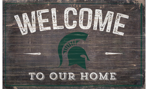 Wholesale C0913 - Welcome 11x19 / C0913-Michigan State