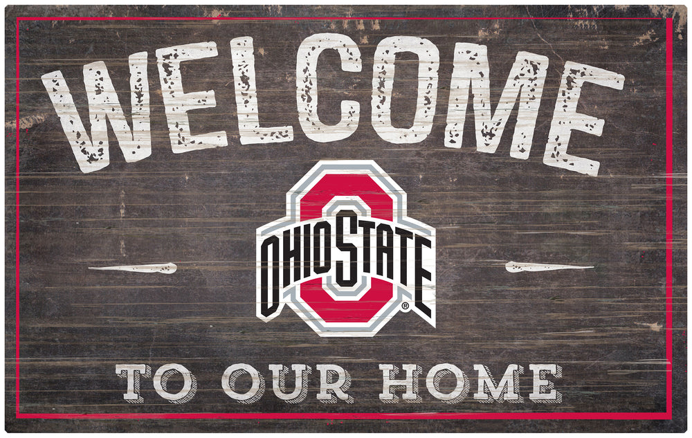 Wholesale C0913-11x19 inch Welcome Sign (Khols Resize) / C0913-Ohio State
