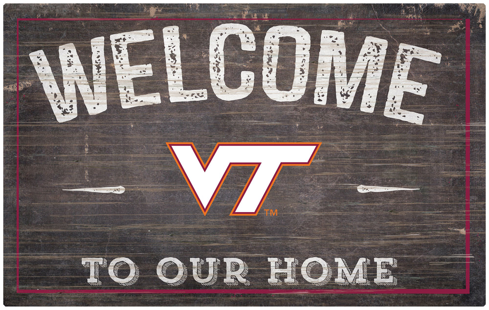 Wholesale C0913-11x19 inch Welcome Sign (Khols Resize) / C0913-Virginia Tech