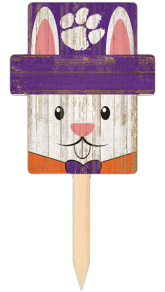 Wholesale C2145-Easter Bunny Head Yard Stake / C0918s-Clemson