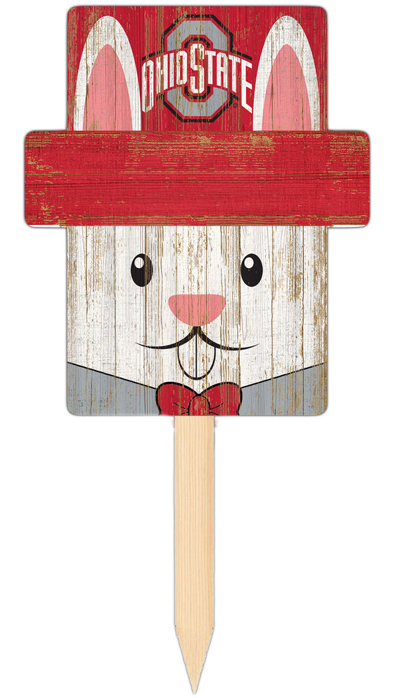 Wholesale C2145-Easter Bunny Head Yard Stake / C0918s-Ohio State