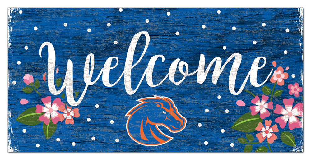 Wholesale C0964-Welcome Floral 6x12 / C0964-Boise State