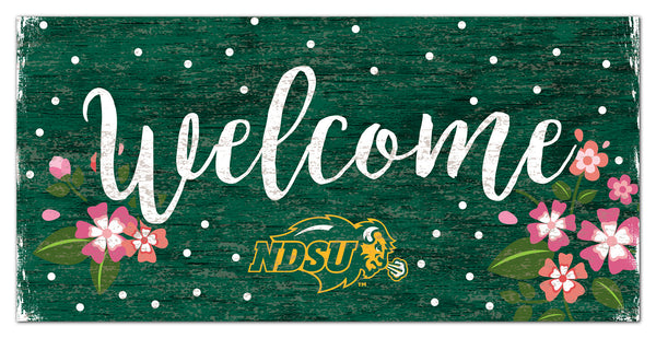 Wholesale C0964-Welcome Floral 6x12 / C0964-North Dakota