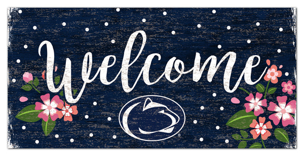 Wholesale C0964-Welcome Floral 6x12 / C0964-Penn State