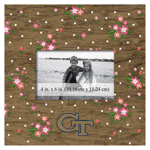 Wholesale C0965-Floral 10x10 Frame / C0965-Georgia Tech